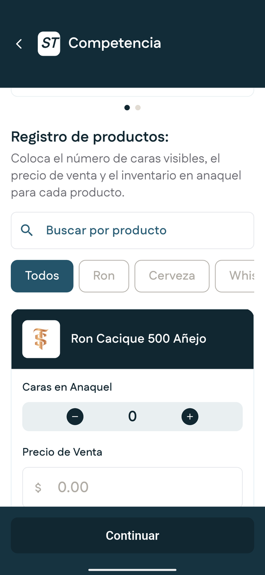 Formulario de competencia